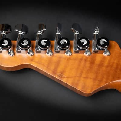 2018 LsL Instruments Baribone Adam Christianson Signature - Black Satin | USA Custom Bariton Telecaster | OHSC image 18