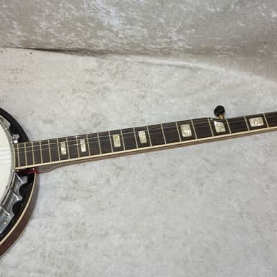 1980's Encore E75 5-string Banjo with chipboard case image 4