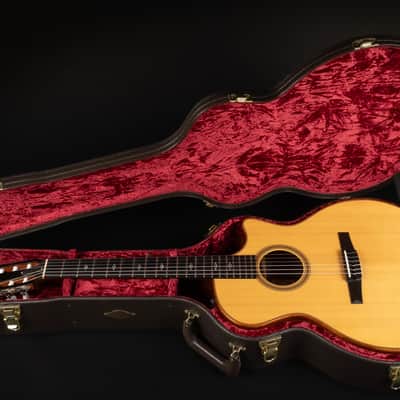 2018 Taylor 714ce-N - Natural | USA All Solid Grand Auditorium Crossover Classical Guitar Nylon Cutaway Pickup | OHSC image 24