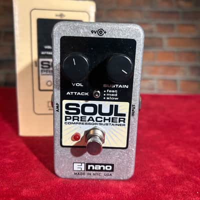 Electro-Harmonix Soul Preacher Nano Compressor / Sustainer 2007 - Present - Cream / Black image 2