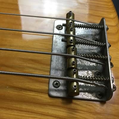 Fernandes FPB Stone Logo Natural 1980s Natural / Used Electric Guitar image 5