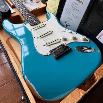 2025 Fender Custom Shop Stratocaster Pro Relic - Taos Turquoise image 1