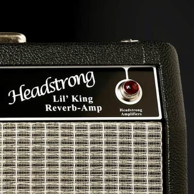 Headstrong Lil’ King Reverb - Black / Aged Silver. GA-SC64 12” image 4