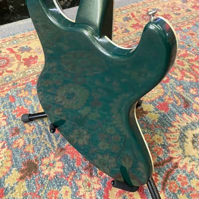 Mosrite Ventures Sidejack 1988 Emerald Green image 11