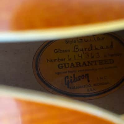 Gibson Byrdland 1970 - sunburst image 3
