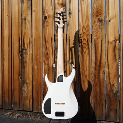 Schecter USA Custom Shop Keith Merrow KM-7 Stage w/ Fishmans - Snowblind White Gloss 7-String image 4