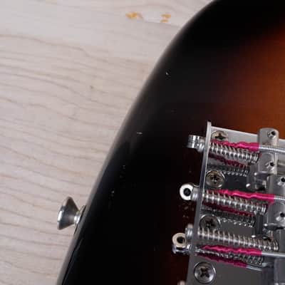 Fender JB-62 Jazz Bass Reissue MIJ 1985 Sunburst Fujigen Vintage Japan E Serial w/ Bag image 7
