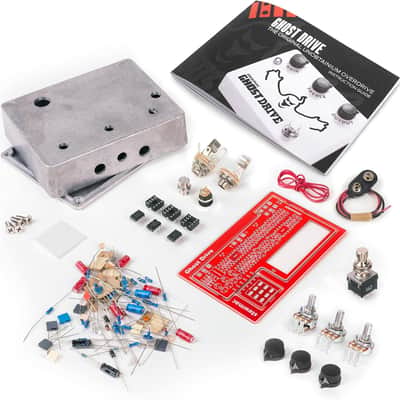 StewMac Ghost Drive Overdrive Pedal DIY Build Your Own Kit, With Bare Enclosure, Based on Klon Centaur (12254) image 1