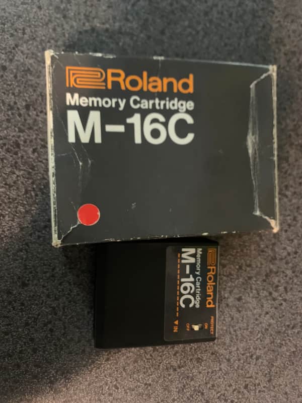 Roland M-16C Memory Cartridge for TR-707, TR-727, TR-909, JX-3P, JX-8P, JX-10 image 1