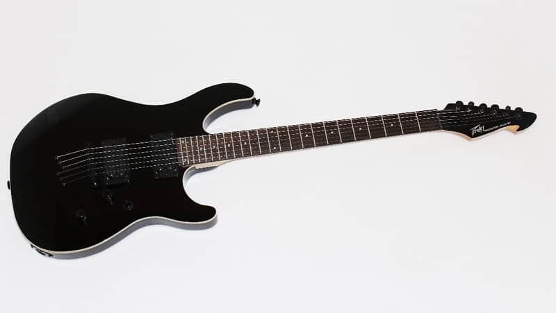 Peavey Predator Plus Stoptail Black Electric Guitar image 1