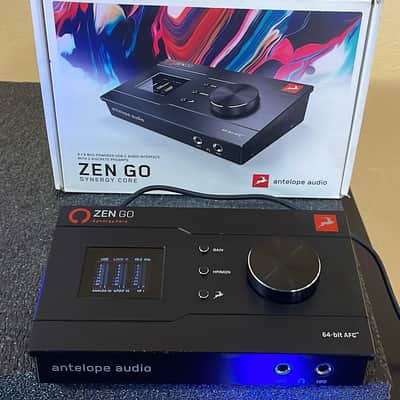 Antelope Audio Zen Go Synergy Core USB Type-C Audio Interface 2021 - Present - Black image 9