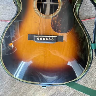 Pre-War Guitar Co OM Brazilian 2023 - Shade Top / Herringbone image 9