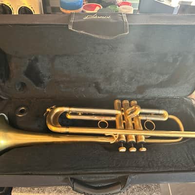 WOW! Super Nice Antoine Courtois Evolution IV Bb Trumpet In Raw Brass L@@K! image 8