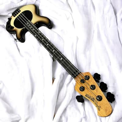 Ernie Ball Music Man StingRay 4 Special, Brulee / Ebony image 9