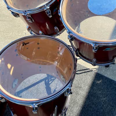Ludwig Classic Maple 6ply Series 90's USA Mahogany Natural Finish. image 25