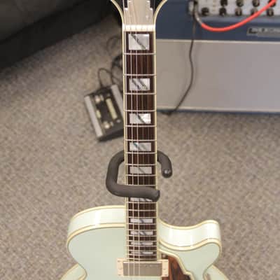 D'Angelico Deluxe SS Semi-Hollow Limited Edition with Stairstep Tailpiece 2021 - Sage image 7