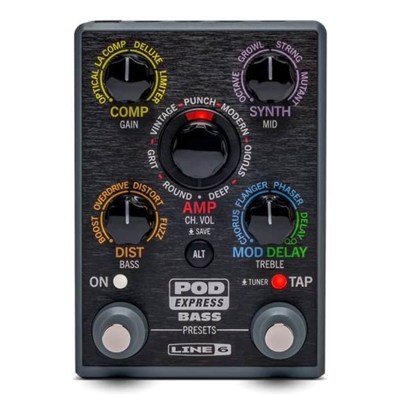 Line 6 Pod Express Bass Guitar Pedal image 1