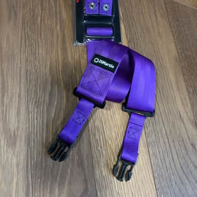 DiMarzio DD2200V 2" Nylon ClipLock Strap 2010s - Violet image 1