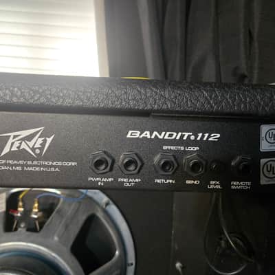 Peavey Bandit 112 80W 1x12" Guitar Combo Amp 2000s - Black image 5