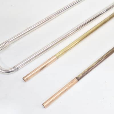 American Standard High Grade Trombone Early 1920s Silver image 6