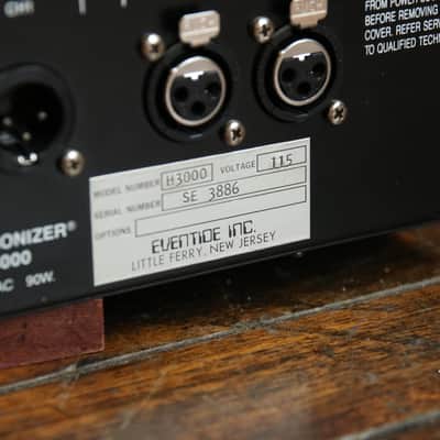 Serviced Eventide H3000 SE Ultra-Harmonizer - Black image 3