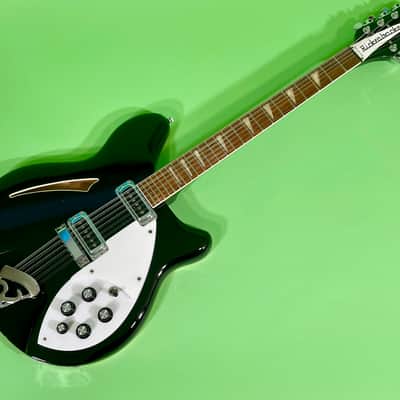 Rickenbacker 360/12 1990 - Jetglo Black RARE! image 18