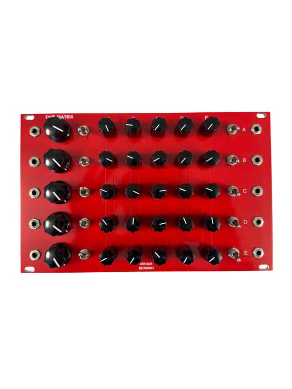 LOW-GAIN ELECTRONICS DUBMATRIX : USED : [DETROIT MODULAR] image 1