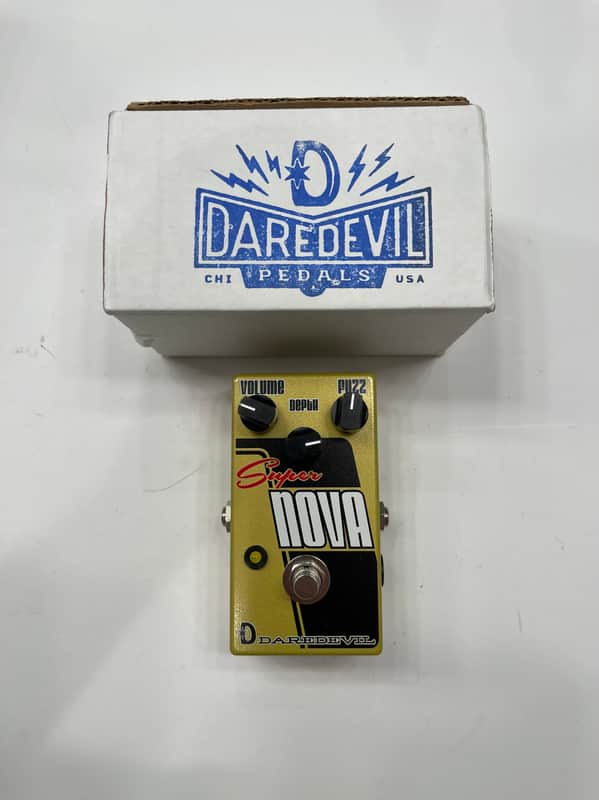 Daredevil Pedals Supernova Fuzz Gold Limited Edition Guitar Effect Pedal image 1