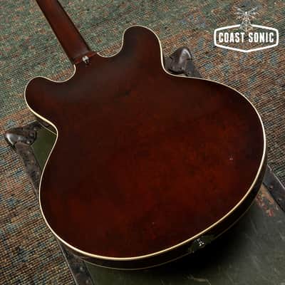 1990 Epiphone Casino Sunburst Pre-Elitist made in Japan w/hard case image 9