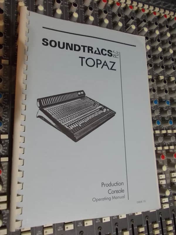 Soundtracs Topaz Project 8 - analog mixing console | Reverb