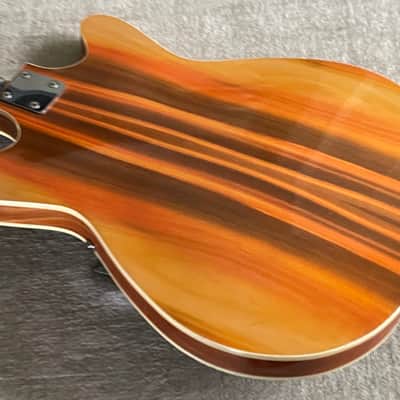 1960’s Teisco EP-8T WILDWOOD Hollowbody Electric Guitar MIJ Japan Rare Finish Surf’s Up Psychedelic image 16