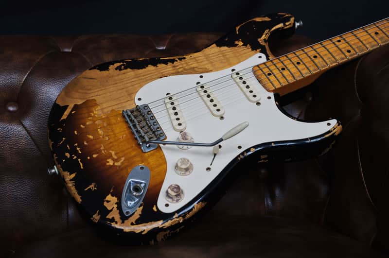 Fender Custom Shop '55 Stratocaster Ultimate Relic built by Jason Smith image 1