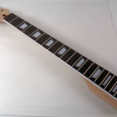 Select Stock Flame Top Mahogany Body + Trap Inlay Mahogany Neck RAW DIY Custom Ready BLEM image 14