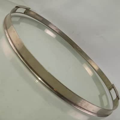 *Slingerland 15" Snare Drum Single-Flange Resonant Rim/Hoop Nickel-Brass Riveted image 2