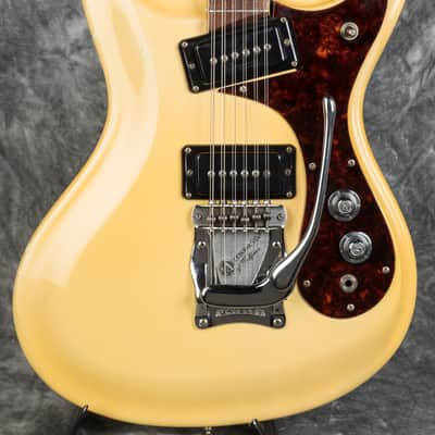 Mosrite Ventures XII 1966 Aged White (Cream) 12 String Vintage image 1