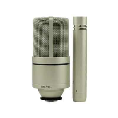 MXL 990/991  Condenser Microphones Recording Kit In Box With Carrying Case image 3