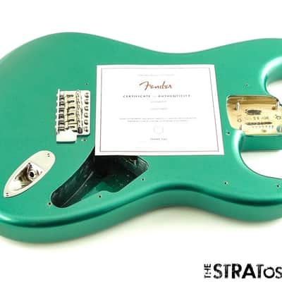 Fender American Professional Classic Strat BODY +HARDWARE, Faded Sherwood Green image 2