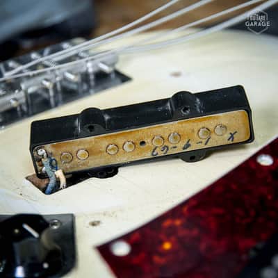 Fender Jazz Bass 1966 - Olympic White image 8