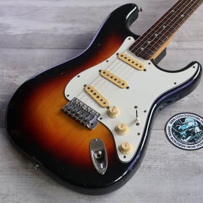 1985 Squier (by Fender Japan) CST-30 JV Series '72 Reissue Stratocaster (Sunburst) image 1