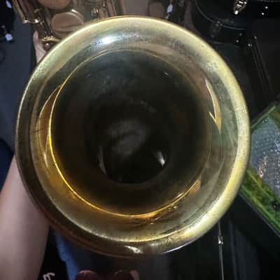 Indiana Band Inst CO. Elkhart IND Alto Saxophone Low Pitch A / 7498 image 7