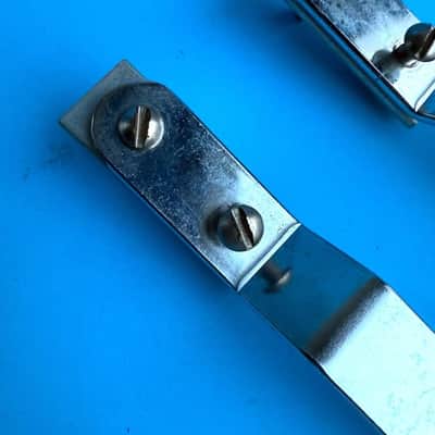 LUDWIG Marching Tri-Tom Vintage Drum Part: Carrier Chrome Side Handle Bar [Pair] image 3