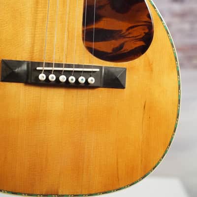 Martin Martin acoustic guitar made in New York City circa 1867-1880. Natural. Style 30. Size 0. image 11