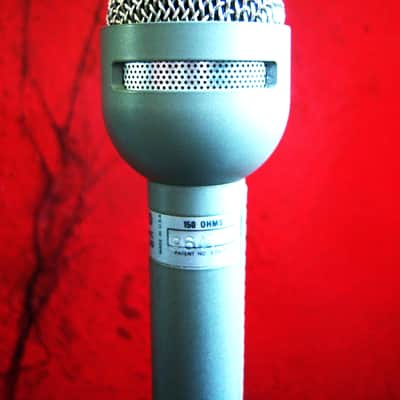 Vintage 1996 Electro-Voice RE10 Supercardioid Dynamic Microphone Low Z w mic clip & Atlas DS-2 desk stand RE11 RE15 RE16 RE18 Stevie Nicks # 4 image 14
