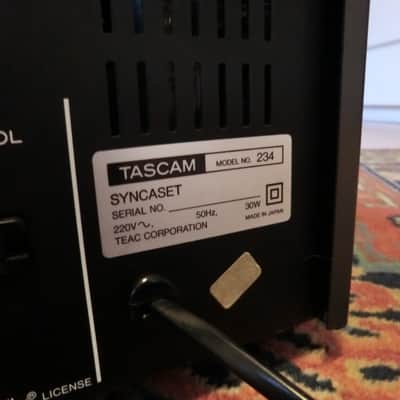 Vintage TASCAM 234 Syncaset 4-Track High-Speed Cassette Recorder image 6