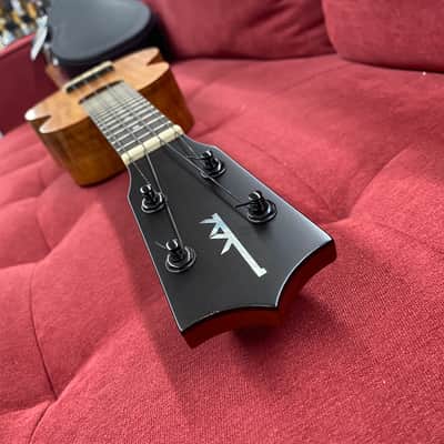 Kamaka HF-1 Soprano Ukulele with Full Ebony Package, MOP inlay, Koa Medium Curl Upgrade w/ Case image 9