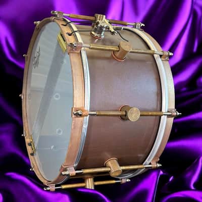 A&F Drum Co. 7x13 Raw Copper Snare 2025 - Raw Copper image 6