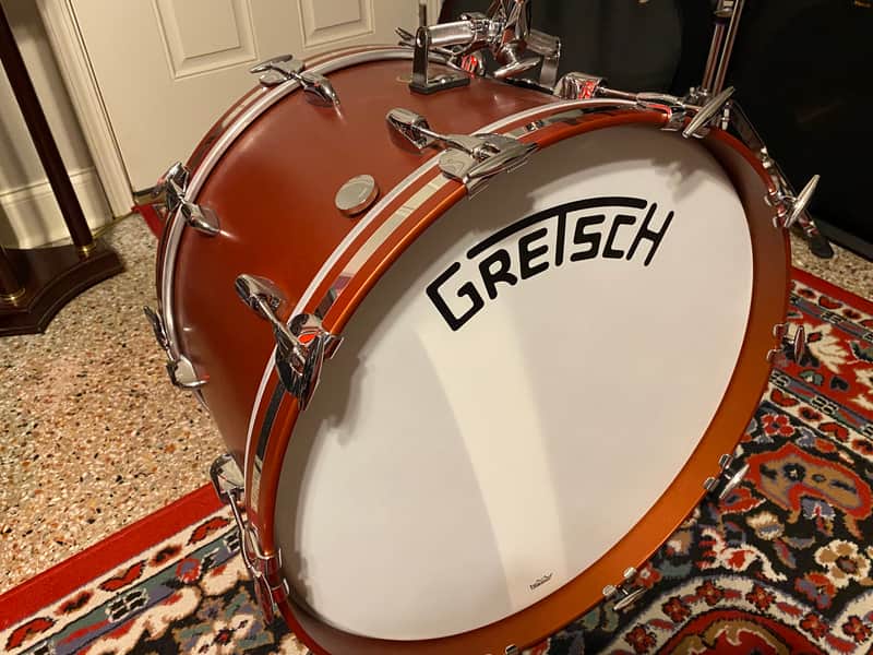 Gretsch Broadkaster  3 pc - Satin Copper Mist image 1