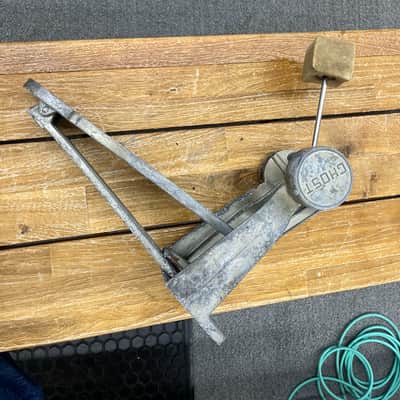 Ghost Coil Spring Action Single Kick Drum Pedal 1970's image 6