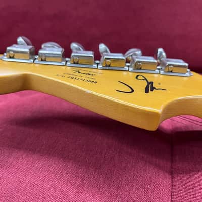 Squier J Mascis Jazzmaster with Rosewood Fretboard 2017 - Vintage White image 9