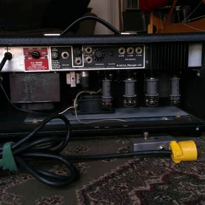 Vintage Mesa Boogie Mark IIC+ DRX head - Simulclass, Reverb, very rare X101 Export Transformer image 3